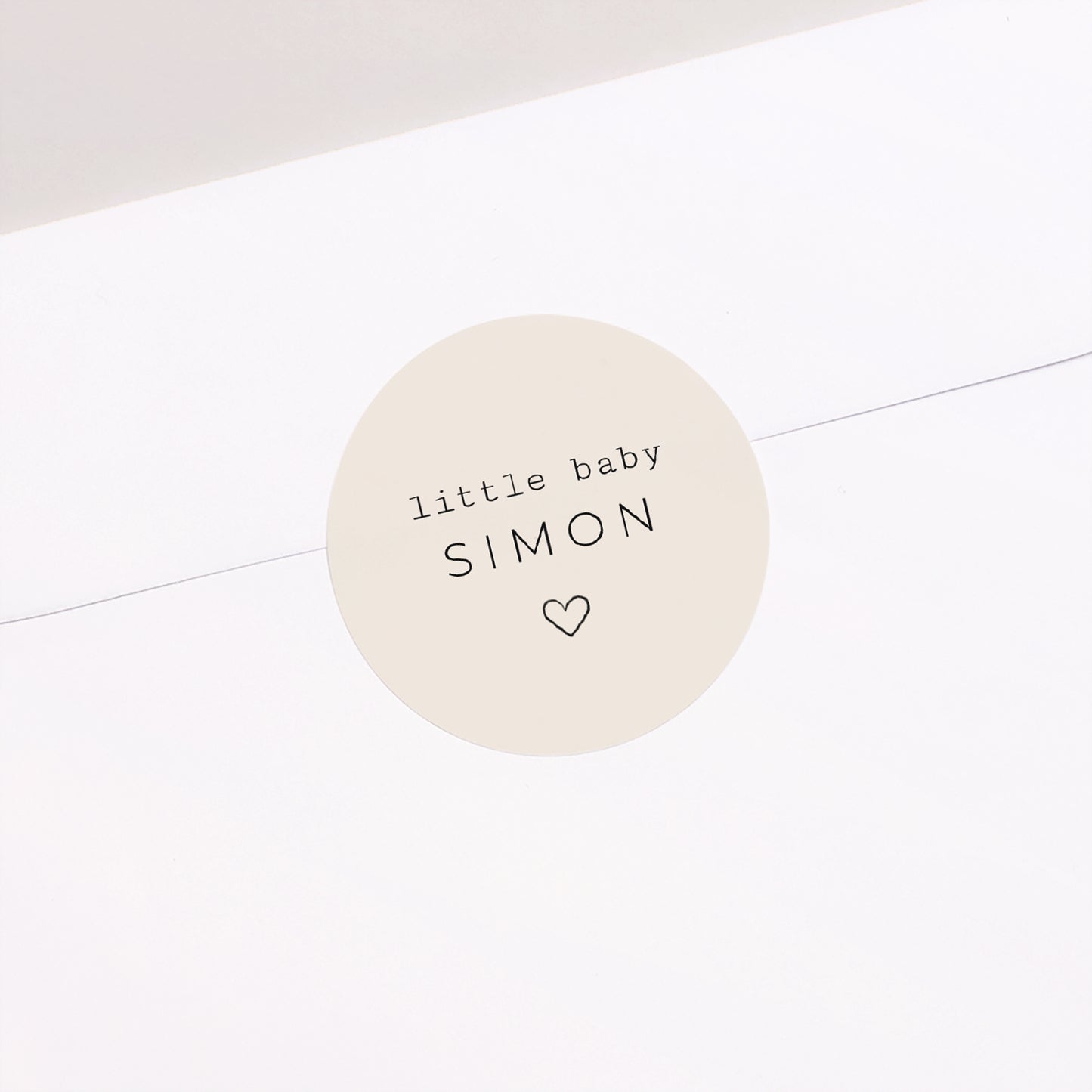 Sticker Geburt Rund Bullet journal Herbier foto N° 2