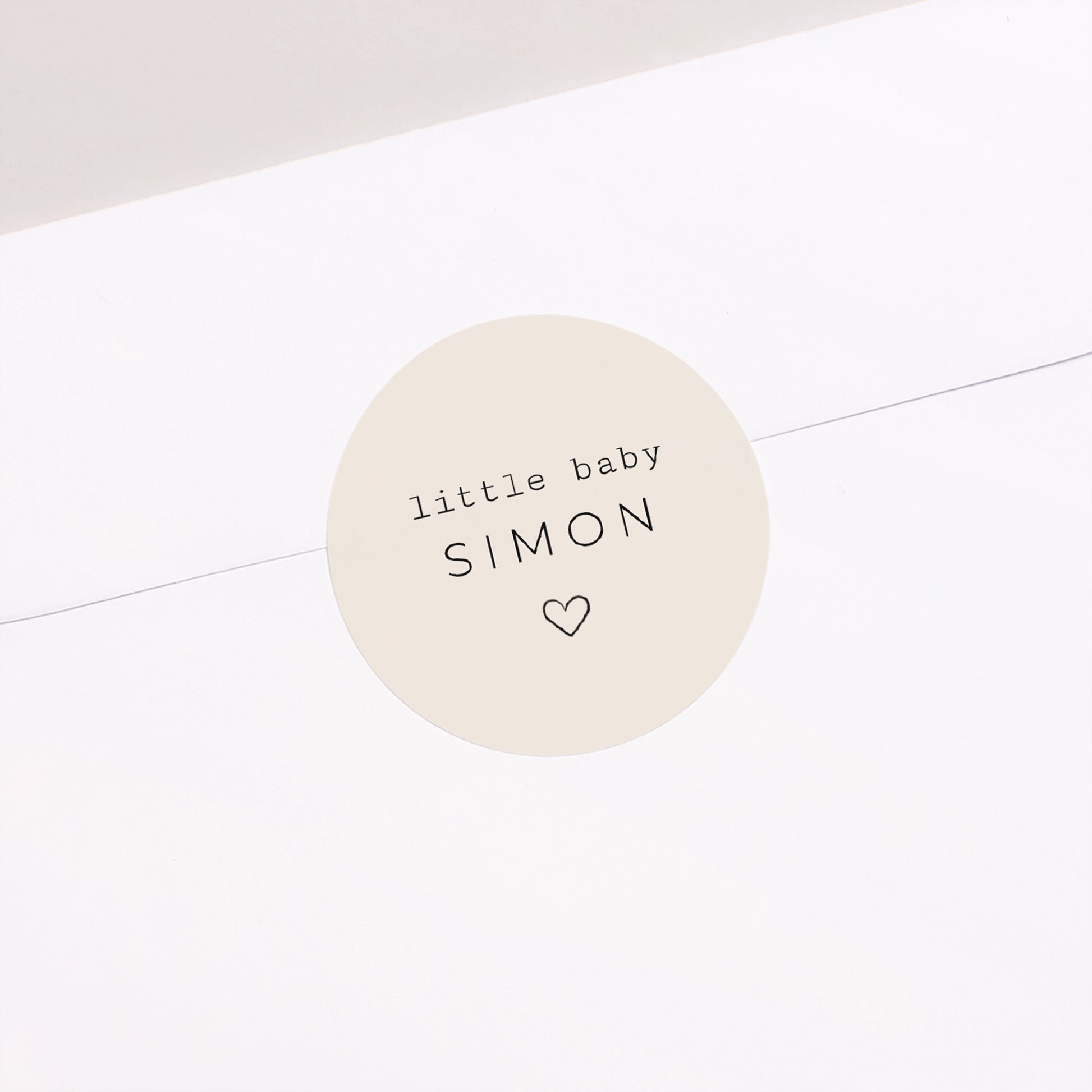 Sticker Geburt Rund Bullet journal Herbier foto N° 2
