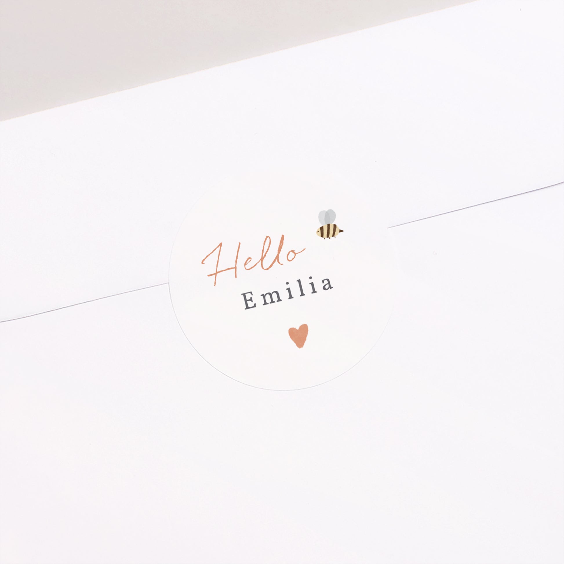 Sticker Geburt Rund Bullet Journal Frühling foto N° 2