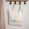 Tote bag Geburt Tragehenkel Kleine Schritte am Wasser foto N° 1