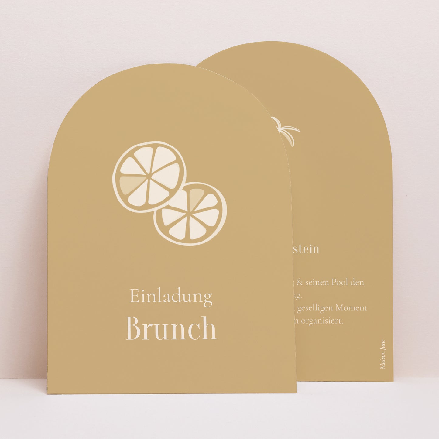 Einladungskarte Hochzeit Kleine Arche Unter dem Sonnenlicht foto N° 1