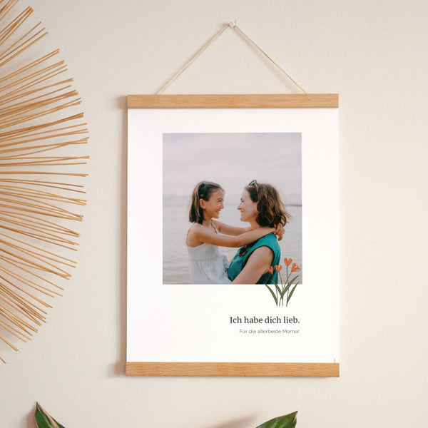 Poster Objekte Porträt Tulpen foto