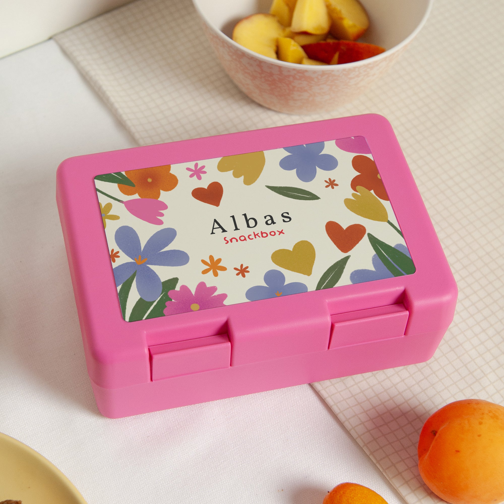 Snackbox Objekte Rose heißt auf Deutsch "Rose". Mama der Liebe II foto N° 1