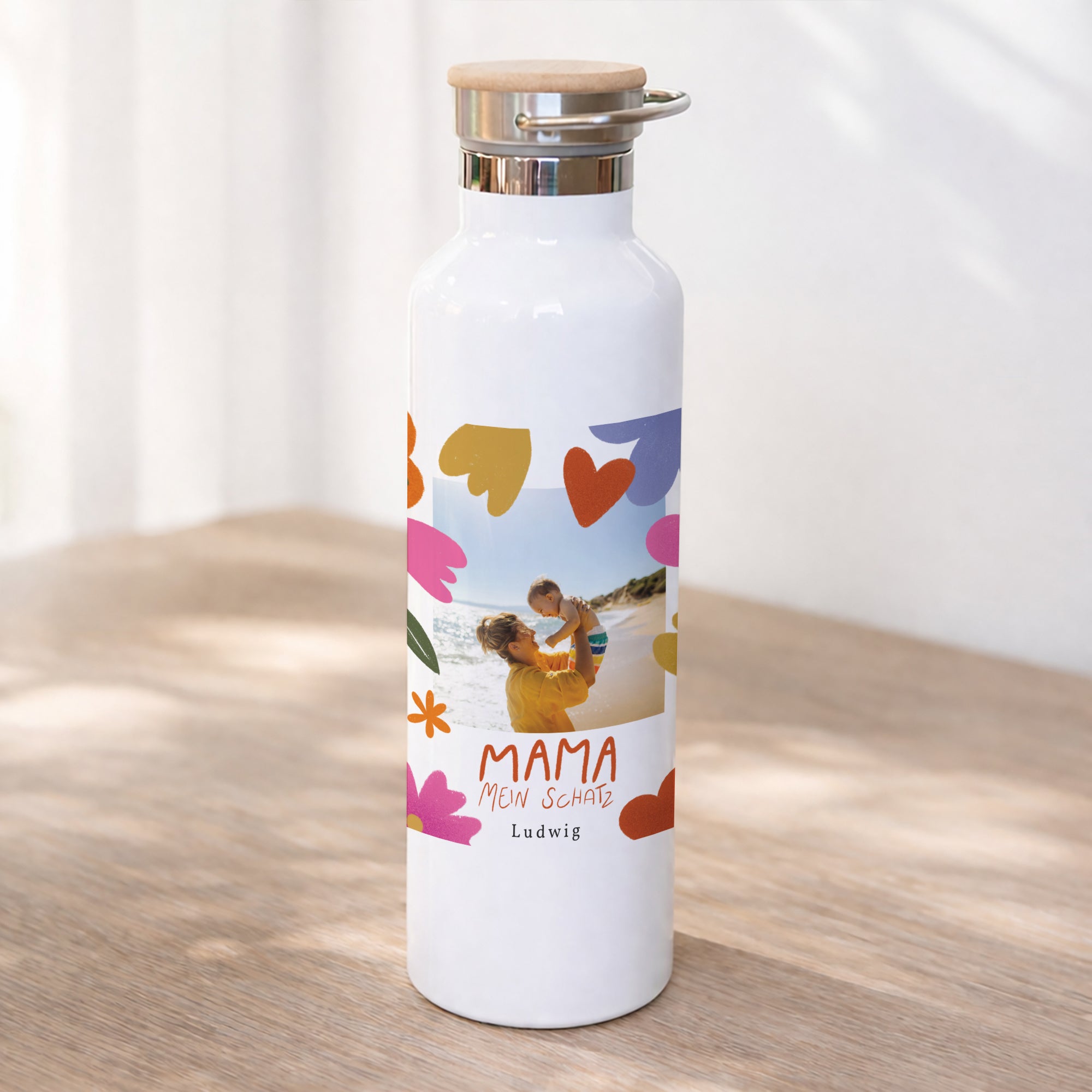 Trinkflasche Objekte 75 cl Mama der Liebe II foto N° 1