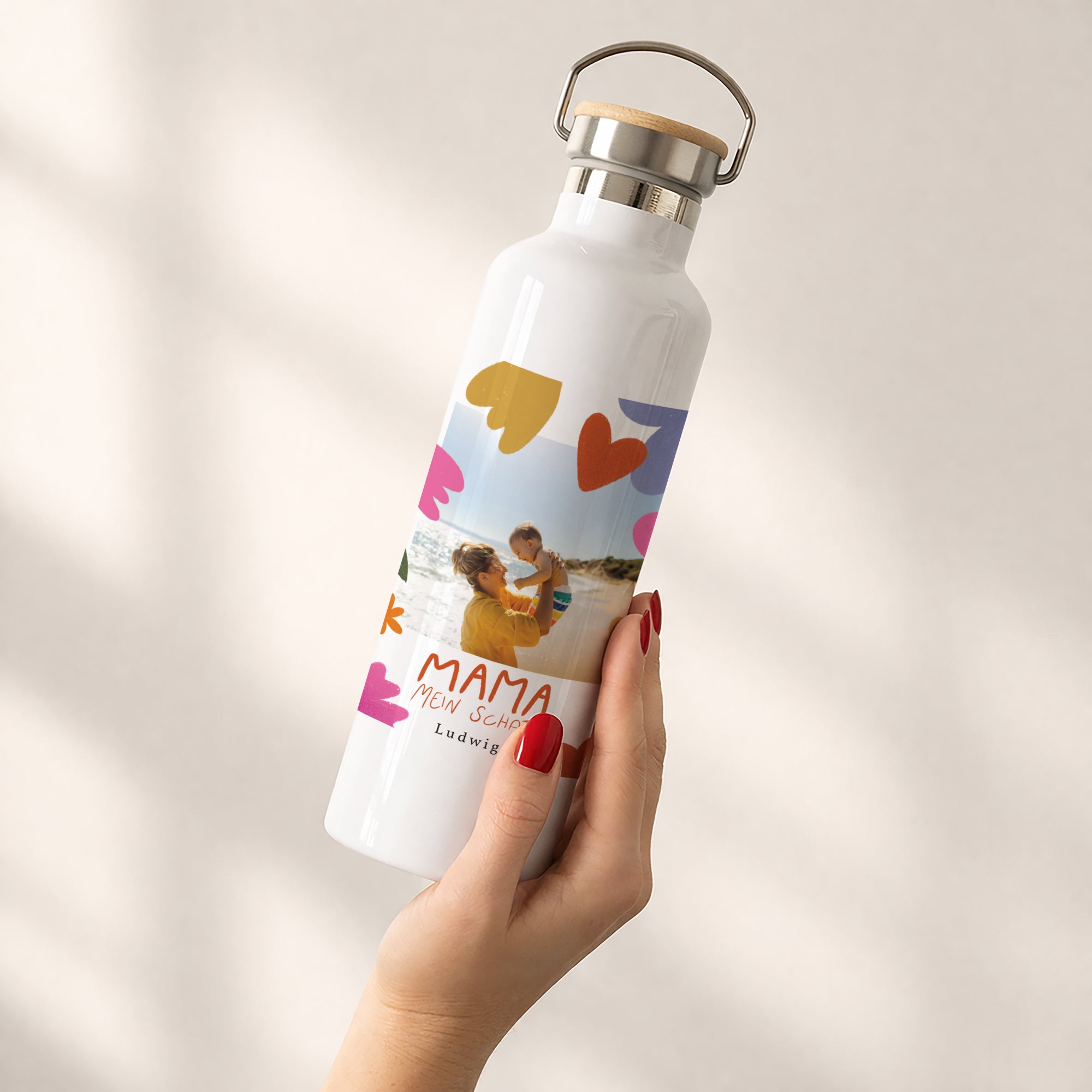 Trinkflasche Objekte 75 cl Mama der Liebe II foto N° 2