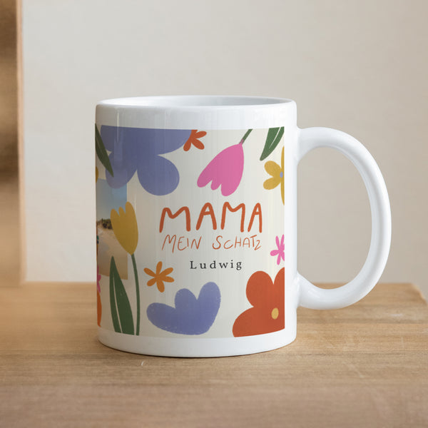 Tasse Objekte Weiß Mama der Liebe II foto