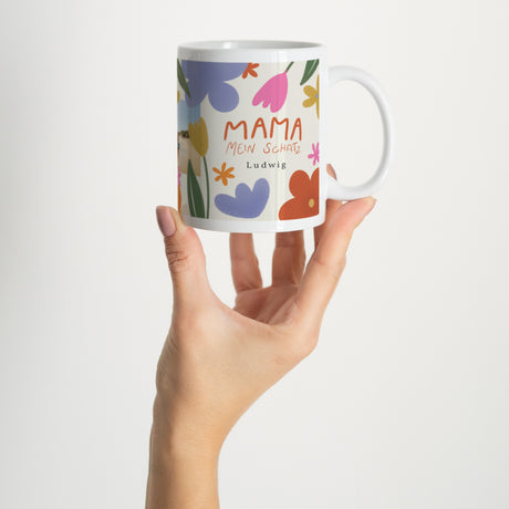 Tasse Objekte Weiß Mama der Liebe II