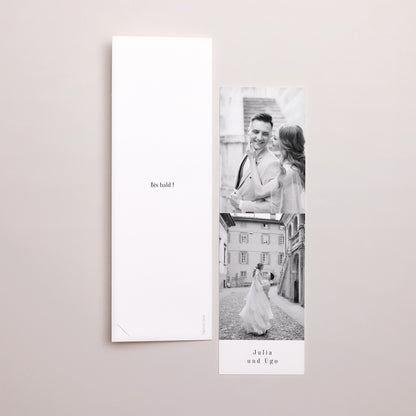 Dankeskarte Hochzeit Fotoautomaten Lesezeichen foto N° 3