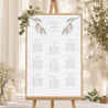 Sitzplan Hochzeit Porträt 60 x 90 cm Pflanzenrahmen II foto N° 1