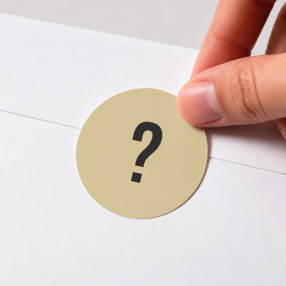 Sticker Geburtstag Rund Wer ist das? foto N° 1