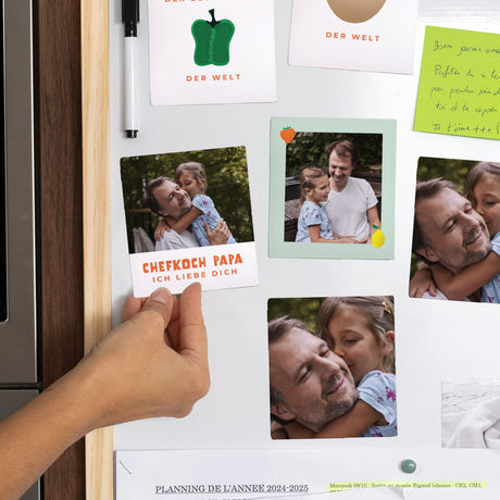 Magnet Objekte Pack mit 12, magnetisch Papa kocht