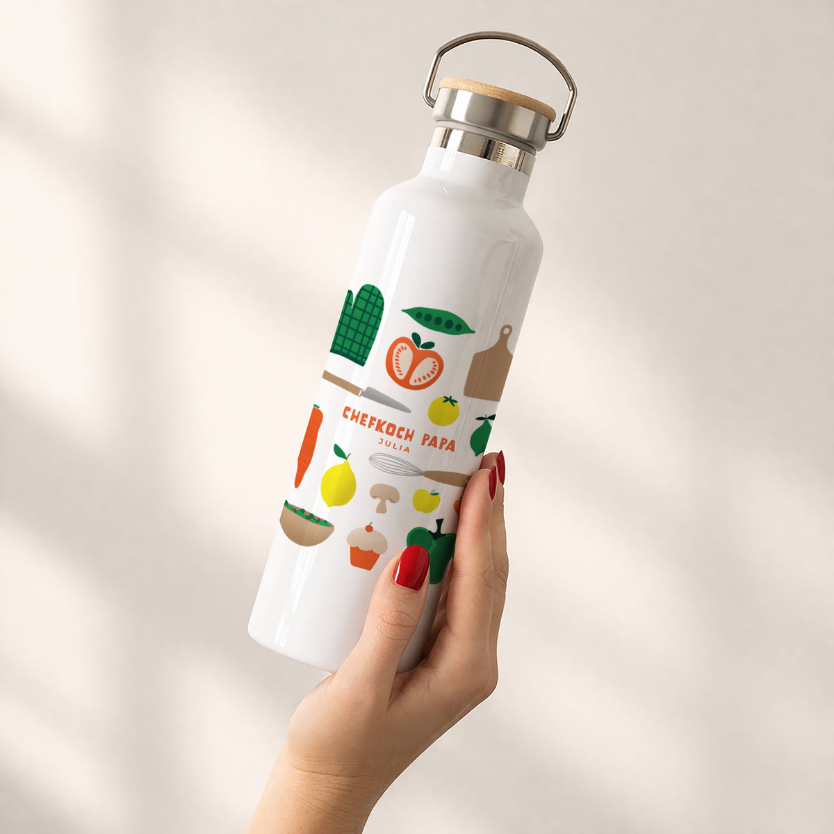 Trinkflasche Objekte 75 cl Papa kocht foto N° 2