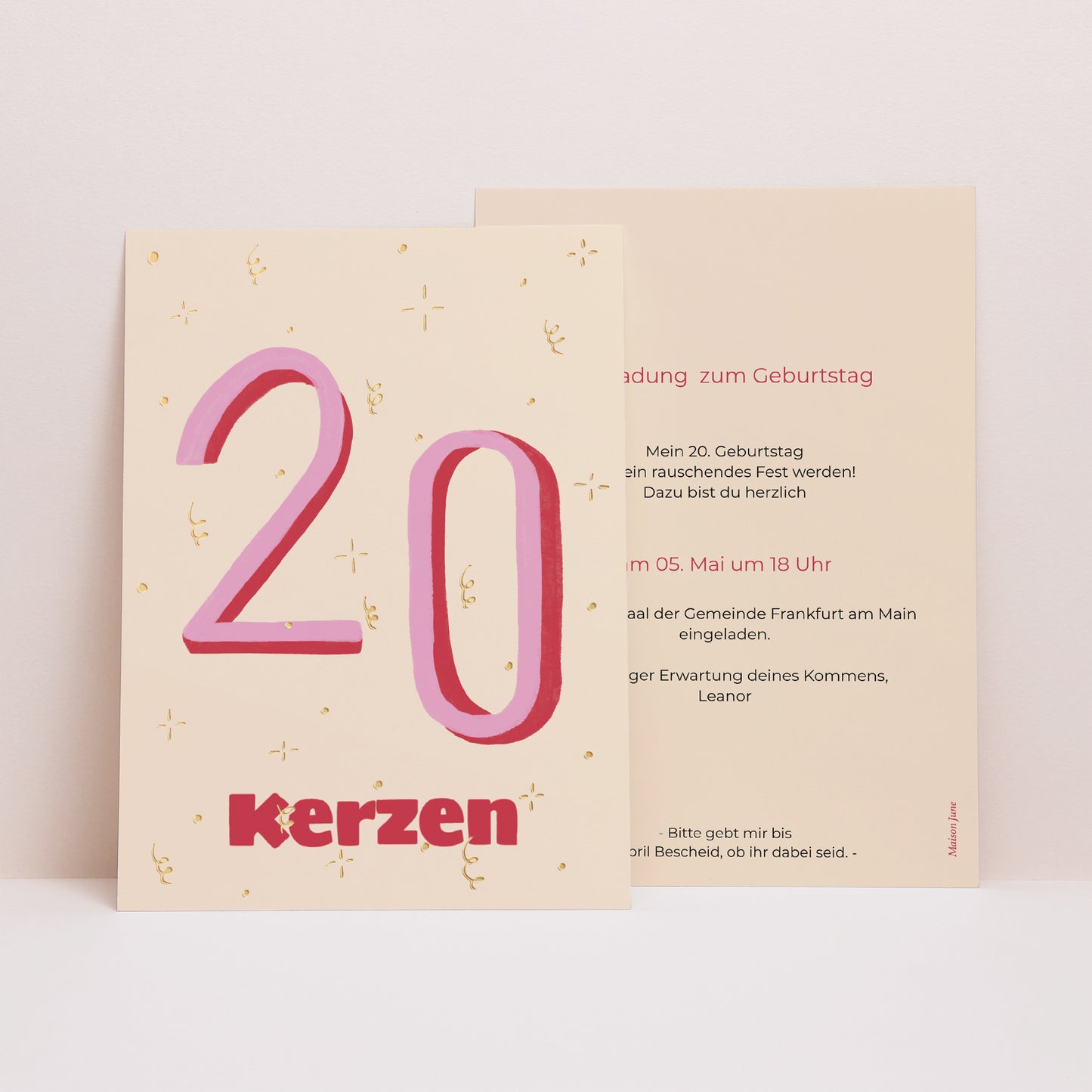 Einladungskarte Geburtstag foto N° 1