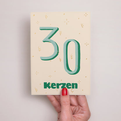 Einladungskarte Geburtstag Pop 30 foto N° 2