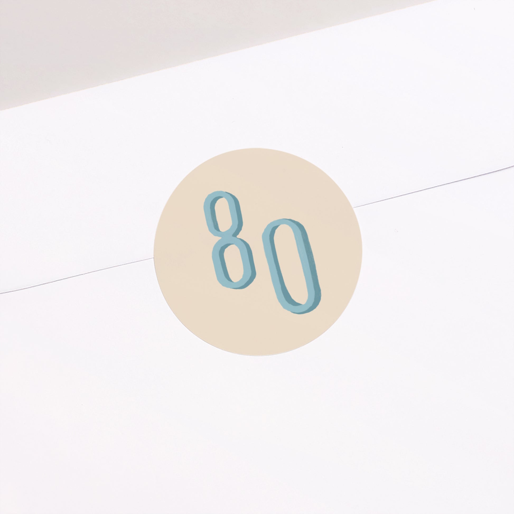 Sticker Geburtstag Rund foto N° 2