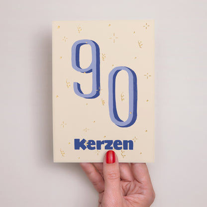 Einladungskarte Geburtstag Pop 90 foto N° 2