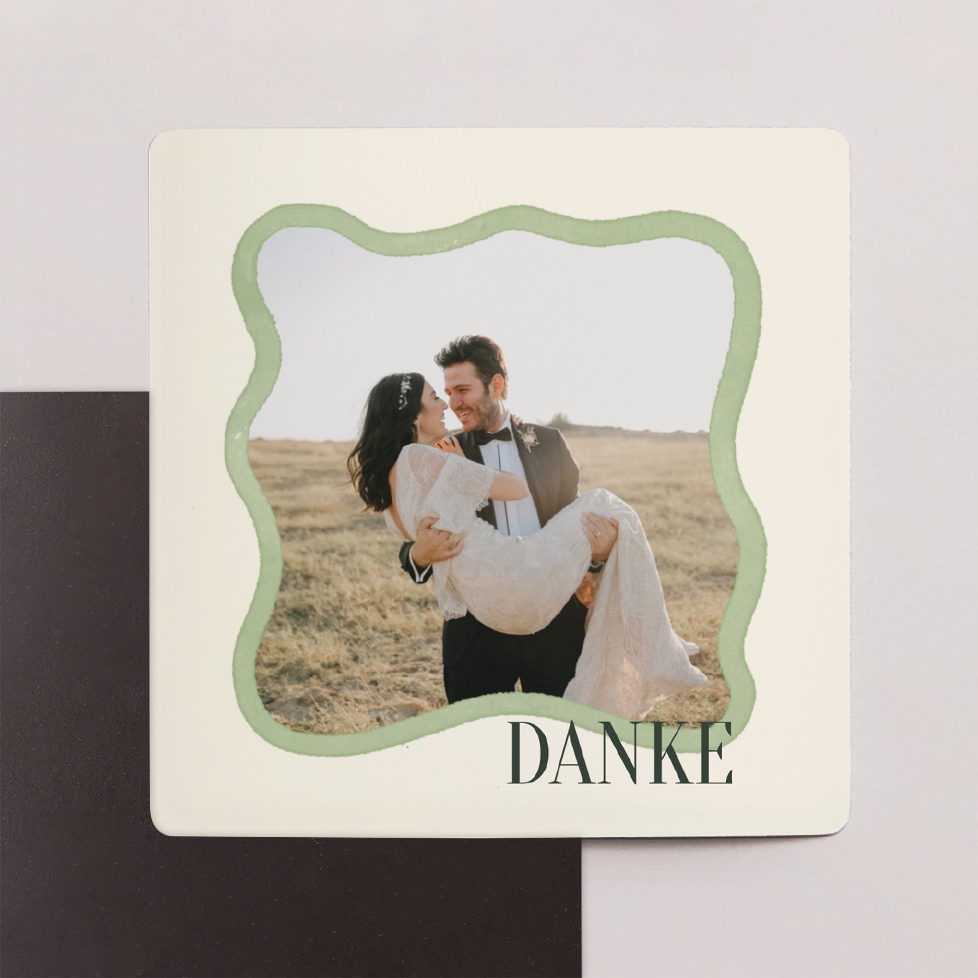 Dankeskarte Hochzeit Satz von 9, magnetisch. foto N° 1