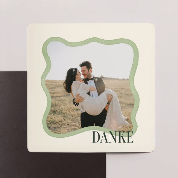 Dankeskarte Hochzeit Satz von 9, magnetisch. foto