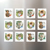 Fotoabzug Kindergeburtstag Pack mit 12, magnetisch foto N° 1