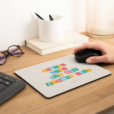 Mousepad Objekte Rechteck