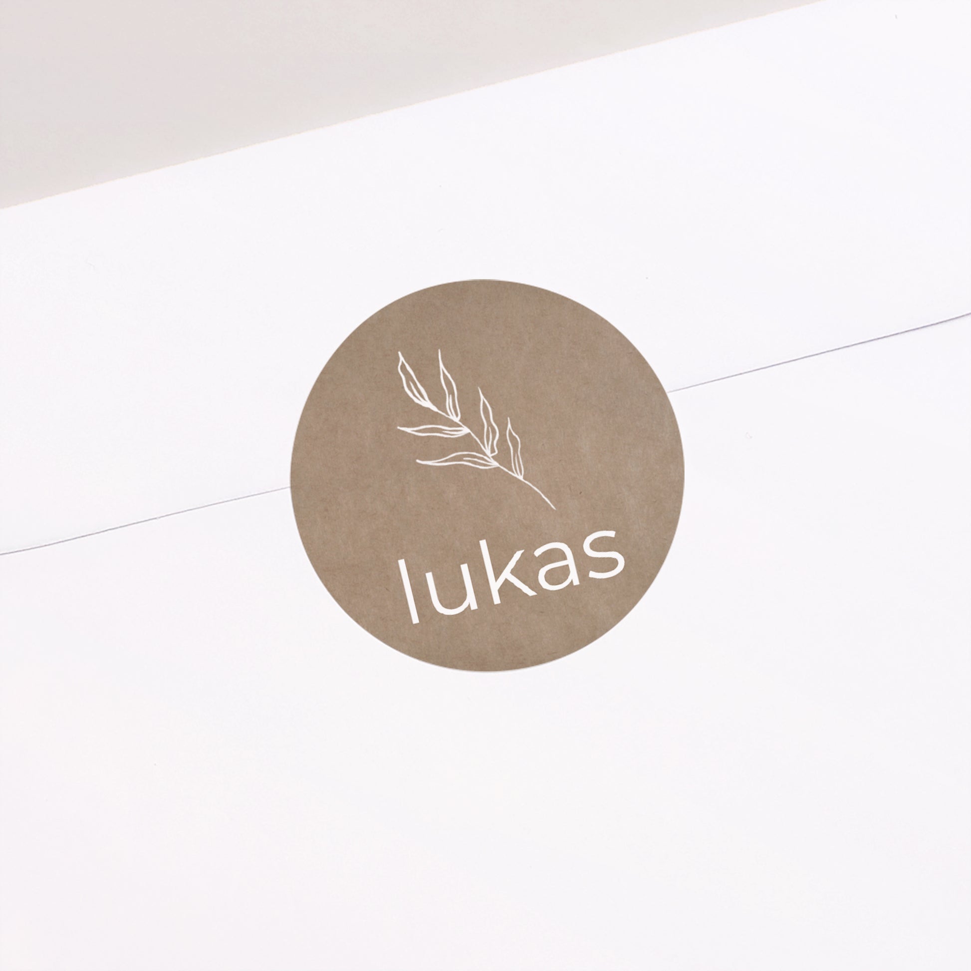 Sticker Geburt Rund Strang und Kraft foto N° 2