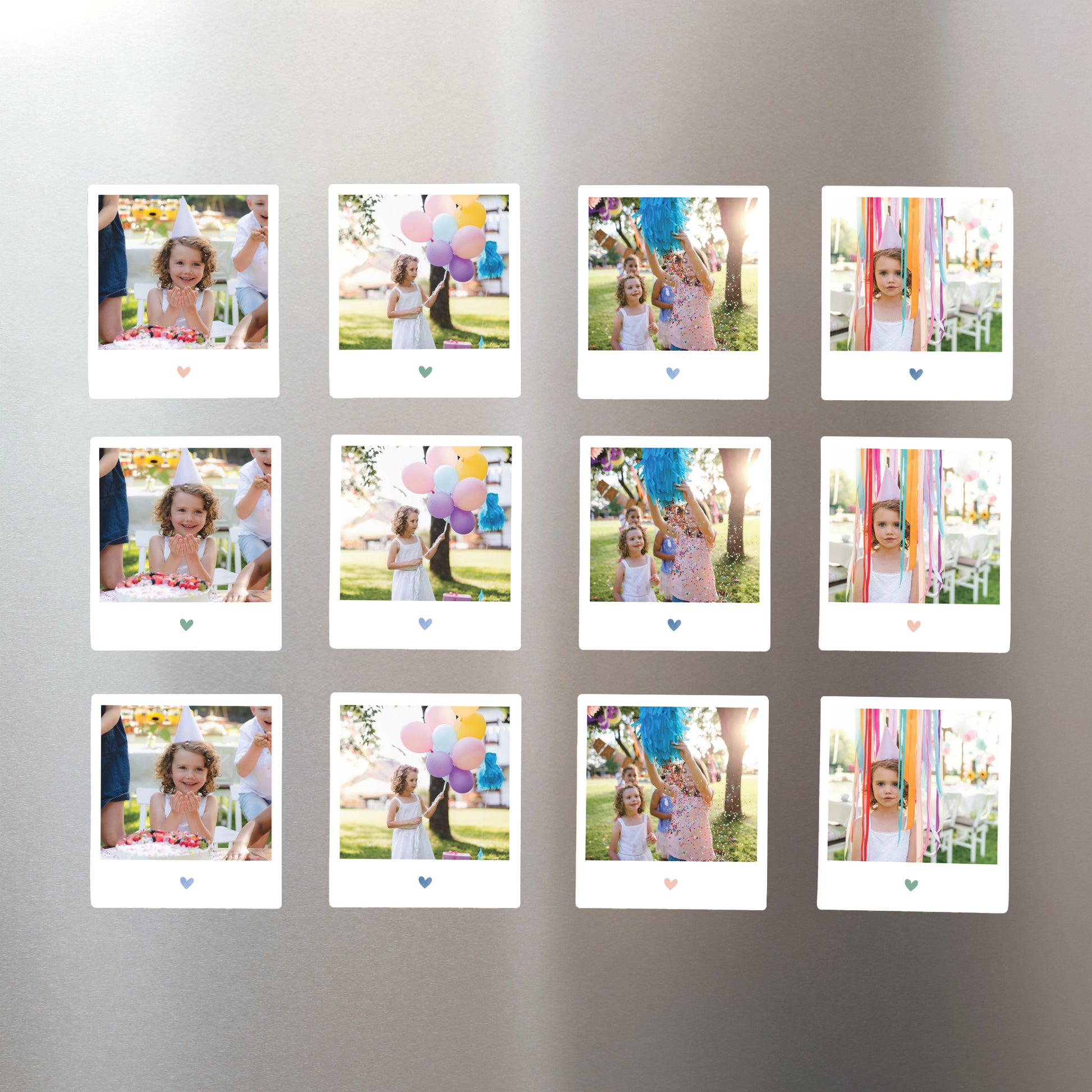 Fotoabzug Kindergeburtstag Pack mit 12, magnetisch foto N° 1