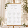 Sitzplan Hochzeit Porträt 60 x 90 cm Elegante Vergoldung foto N° 1