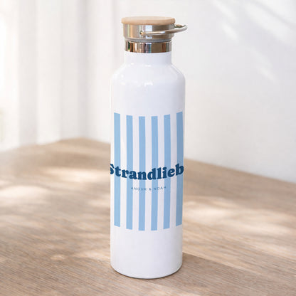 Trinkflasche Objekte 75 cl Liebe am blauen Strand foto N° 1