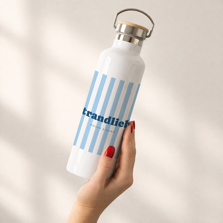 Trinkflasche Objekte 75 cl Liebe am blauen Strand