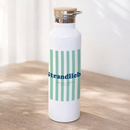 Trinkflasche Objekte 75 cl Liebe am grünen Strand foto N° 1