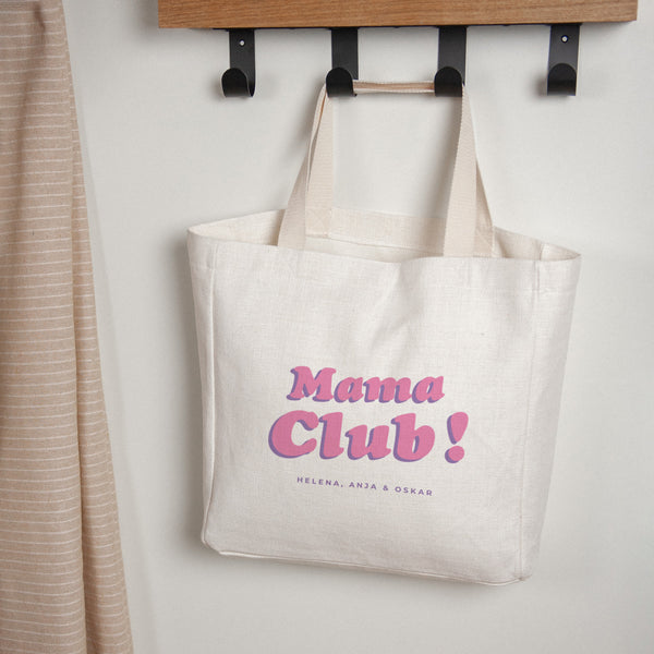 Tote bag Objekte Tragehenkel Mama Club foto