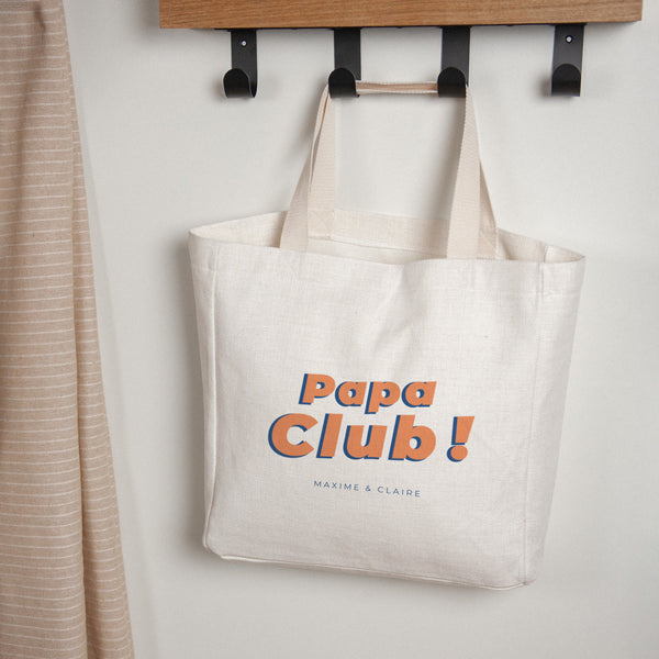 Tote bag Objekte Tragehenkel PAPA CLUB foto