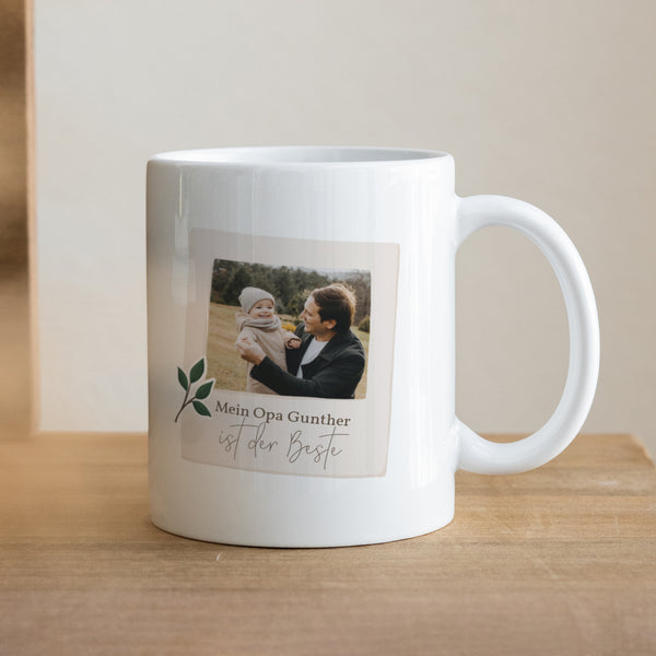 Tasse Weihnachten Weiß Sticker Weihnachten foto