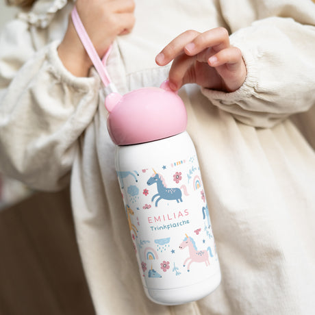 Kinder Trinkflasche Objekte Rosa, 32 cl Einhornzauber