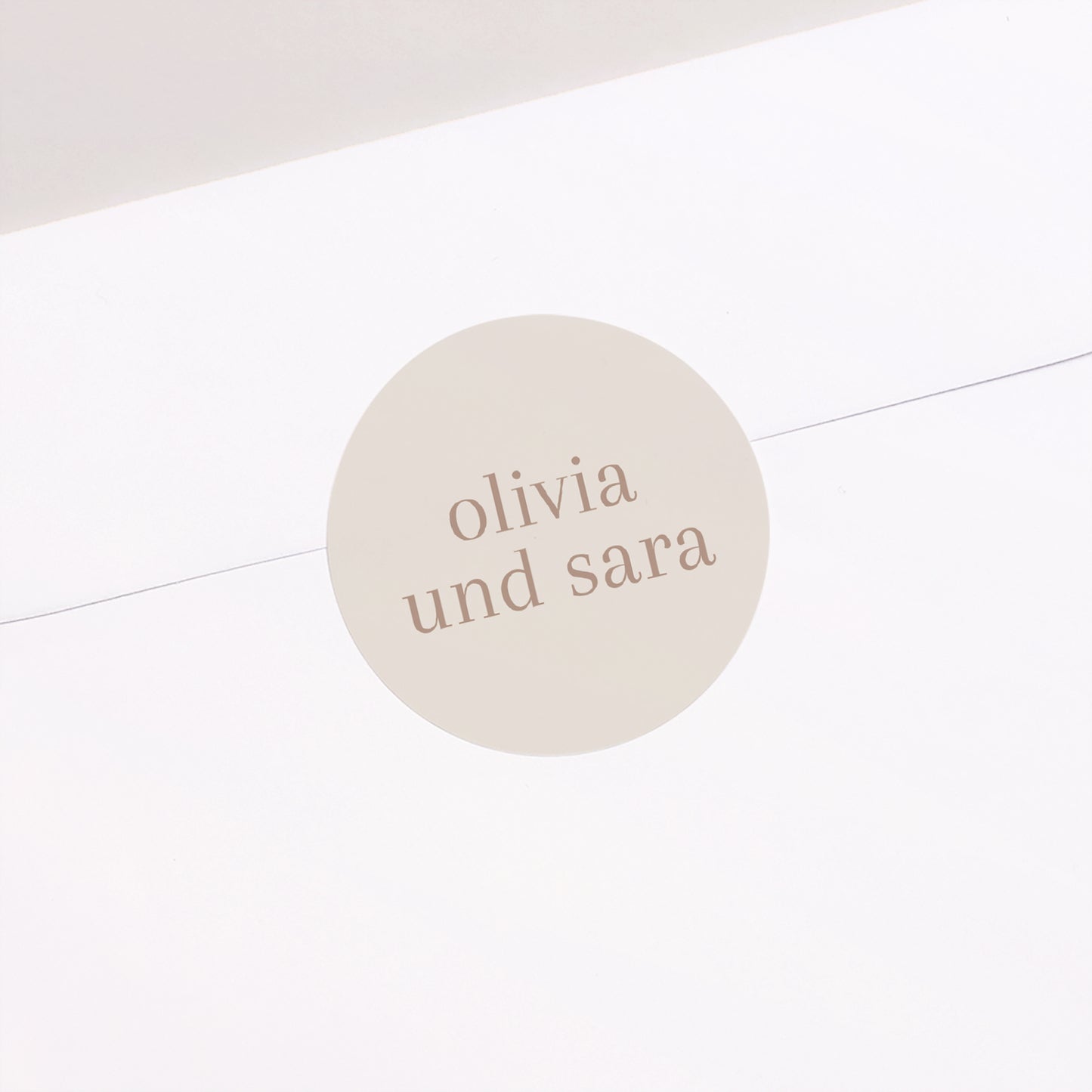 Sticker Geburt Rund Fernglas Farbe Rosa foto N° 2