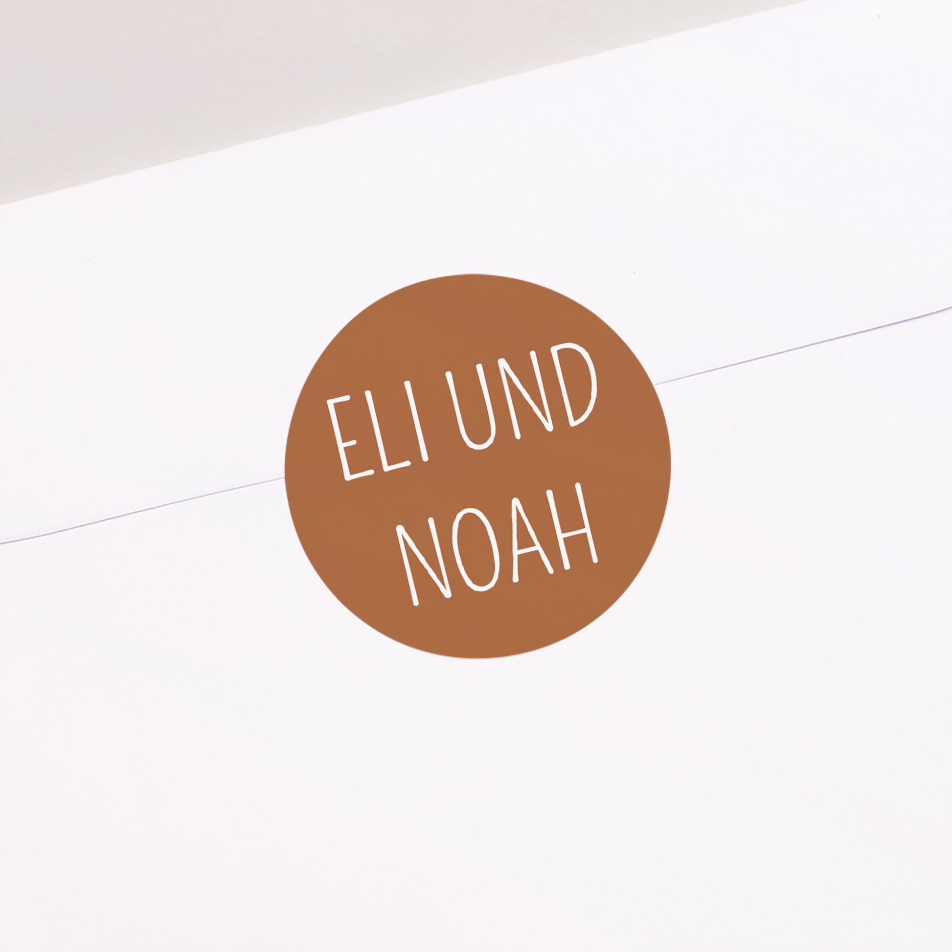 Sticker Geburt Rund Multiphotos Baby ist geboren foto N° 2