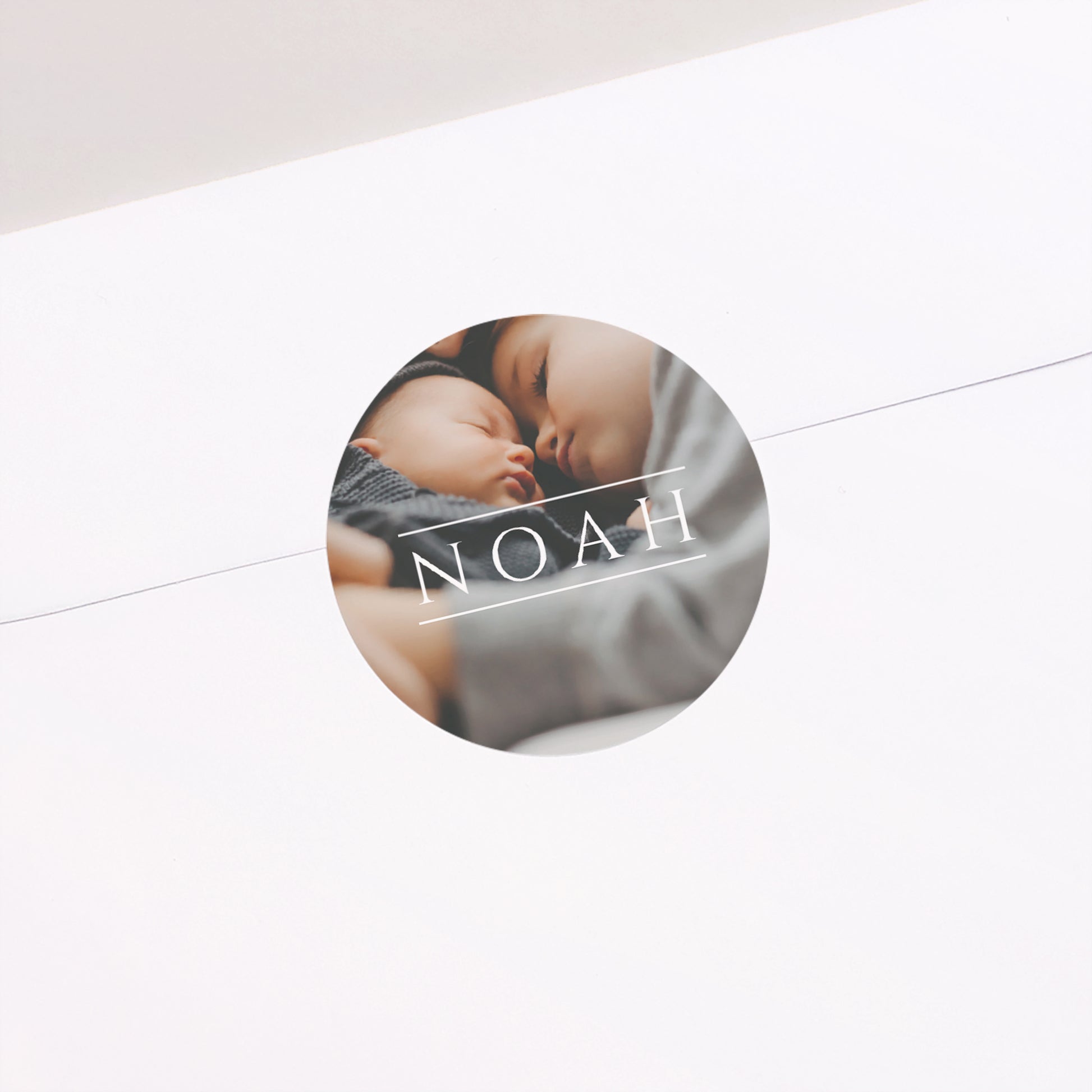 Sticker Geburt Rund La Rencontre foto N° 2