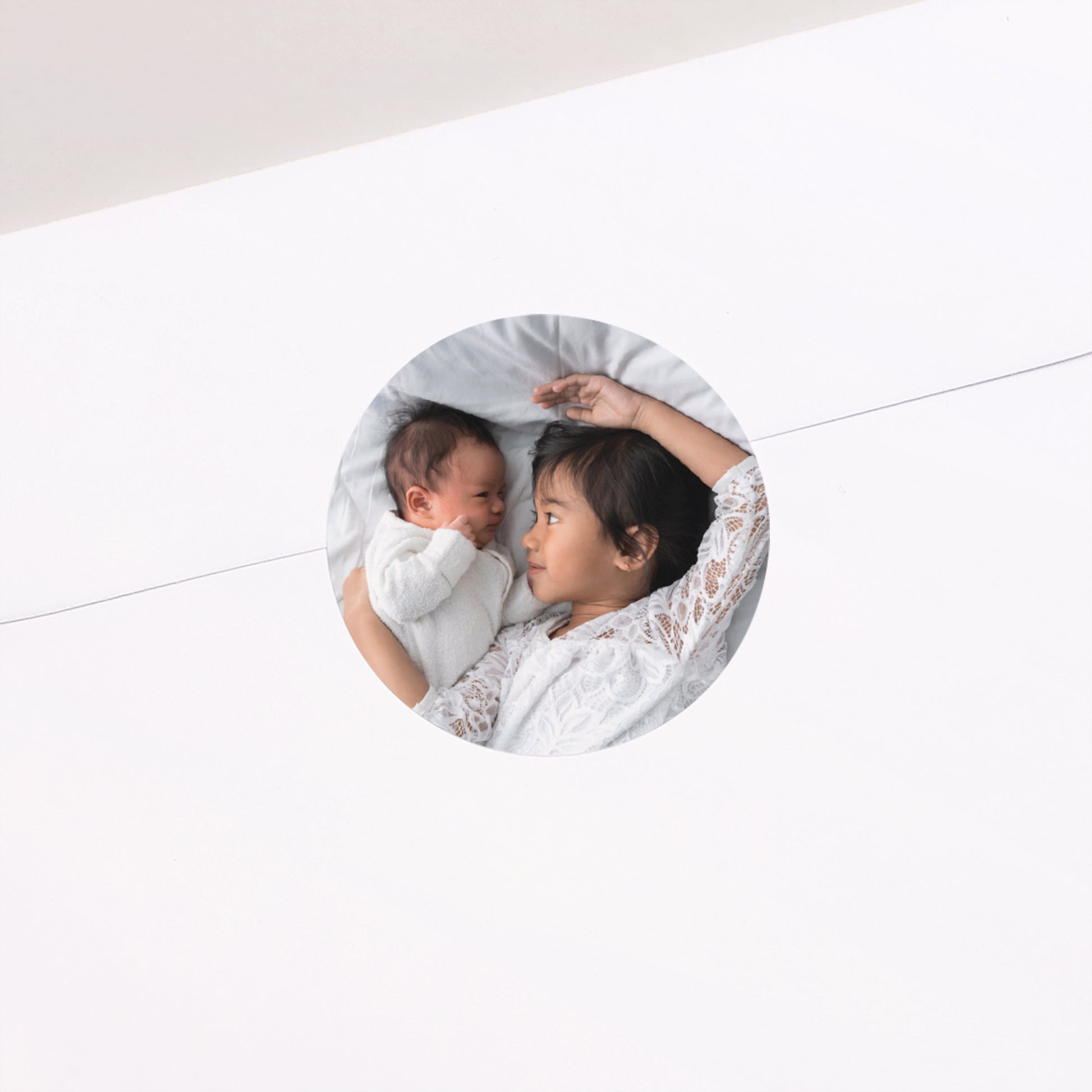 Sticker Geburt Rund Reinigen Kraft foto N° 2