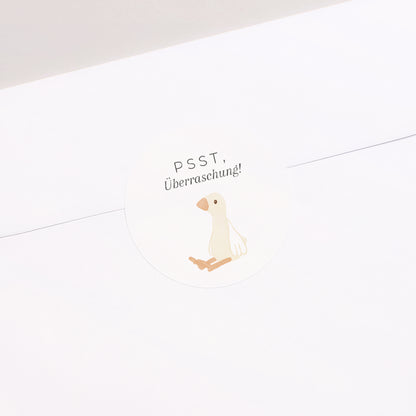 Sticker Geburt Rund Zwillinge Aussteuer foto N° 2