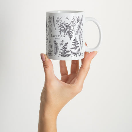 Tasse Objekte Weiß Herbarium chouchou