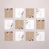 Sitzplan Hochzeit Pack von 12 Getrocknete Wiesenblumen II foto N° 1