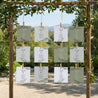 Sitzplan Hochzeit Pack von 12 Olivenblätter foto N° 2