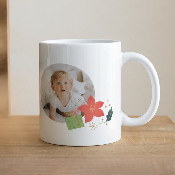 Tasse Weihnachten Weiß Verzauberter Wirbelwind foto