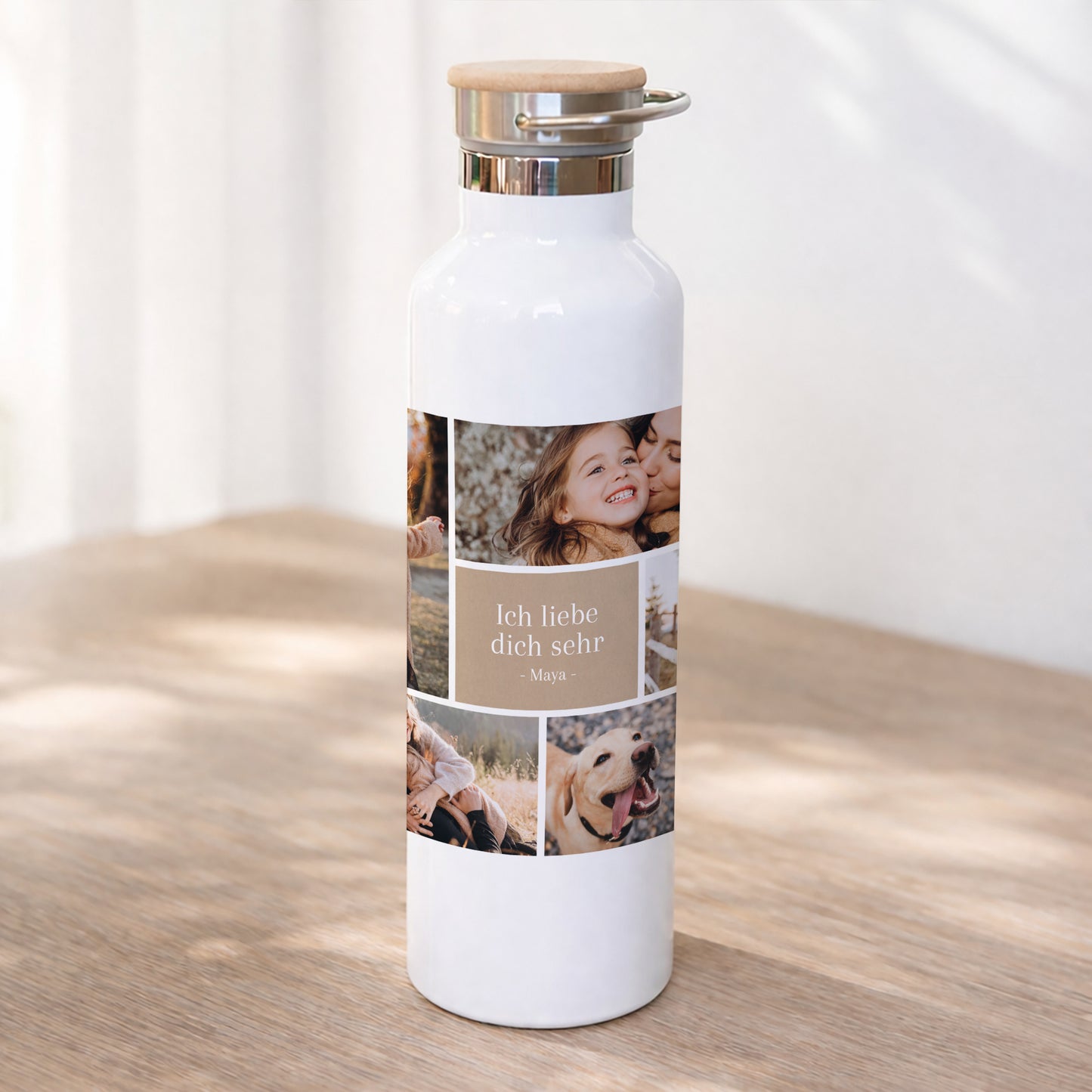 Trinkflasche Objekte 75 cl Multiphotos kraft foto N° 1