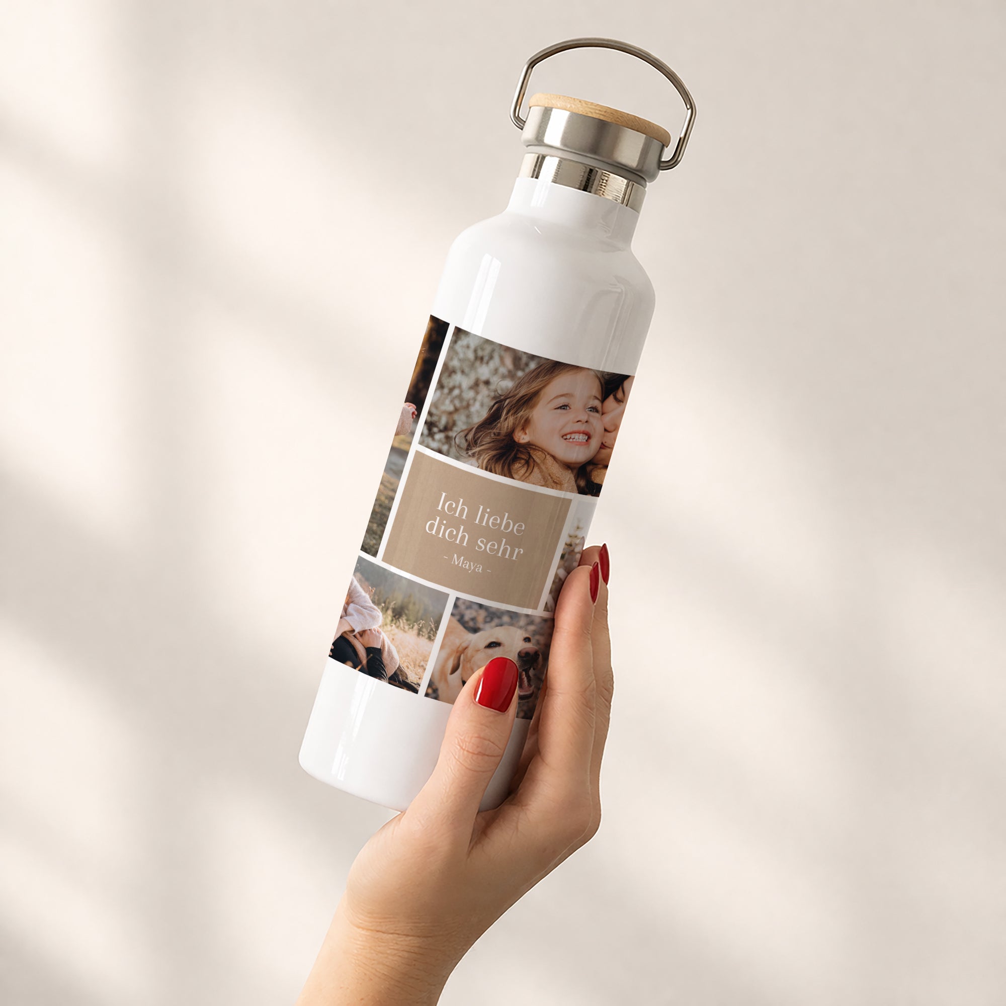 Trinkflasche Objekte 75 cl Multiphotos kraft foto N° 2