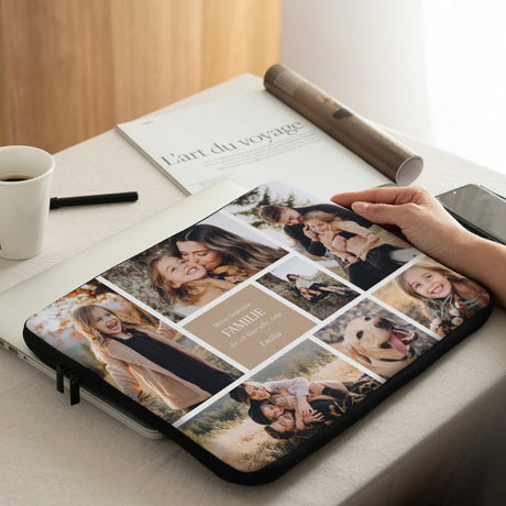 Laptophülle Objekte 15 Zoll Multiphotos kraft