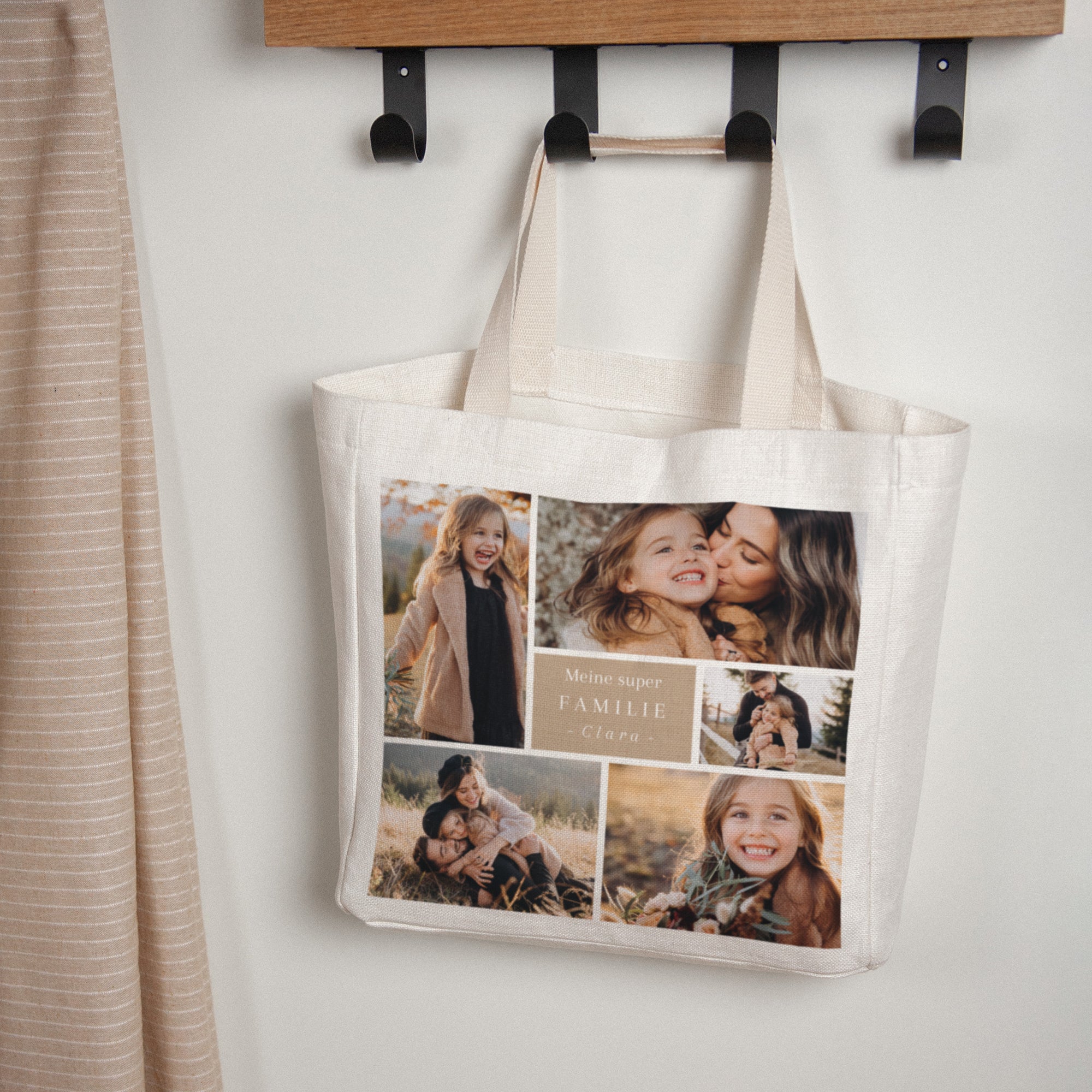 Tote bag Objekte Tragehenkel Multiphotos kraft foto N° 1