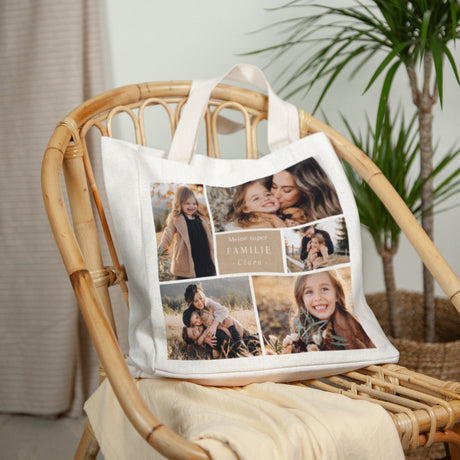 Tote bag Objekte Tragehenkel Multiphotos kraft