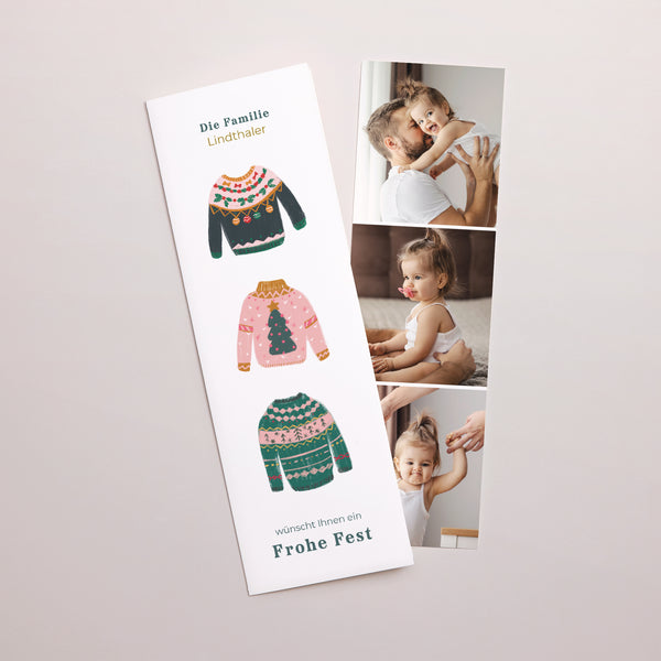Weihnachtskarte Weihnachten Fotoautomaten Lesezeichen foto