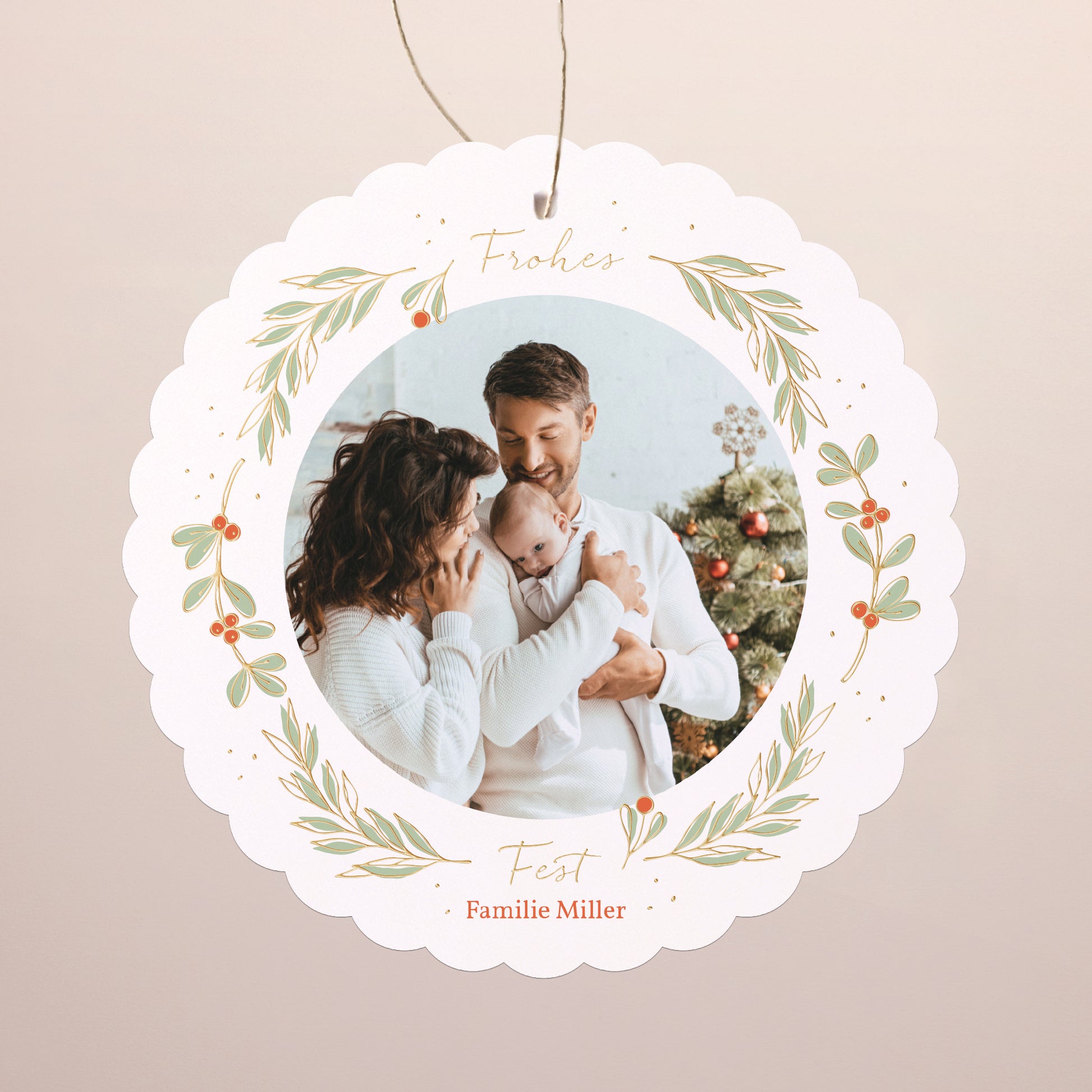 Weihnachtskarte Weihnachten Zum Aufhängen foto N° 1